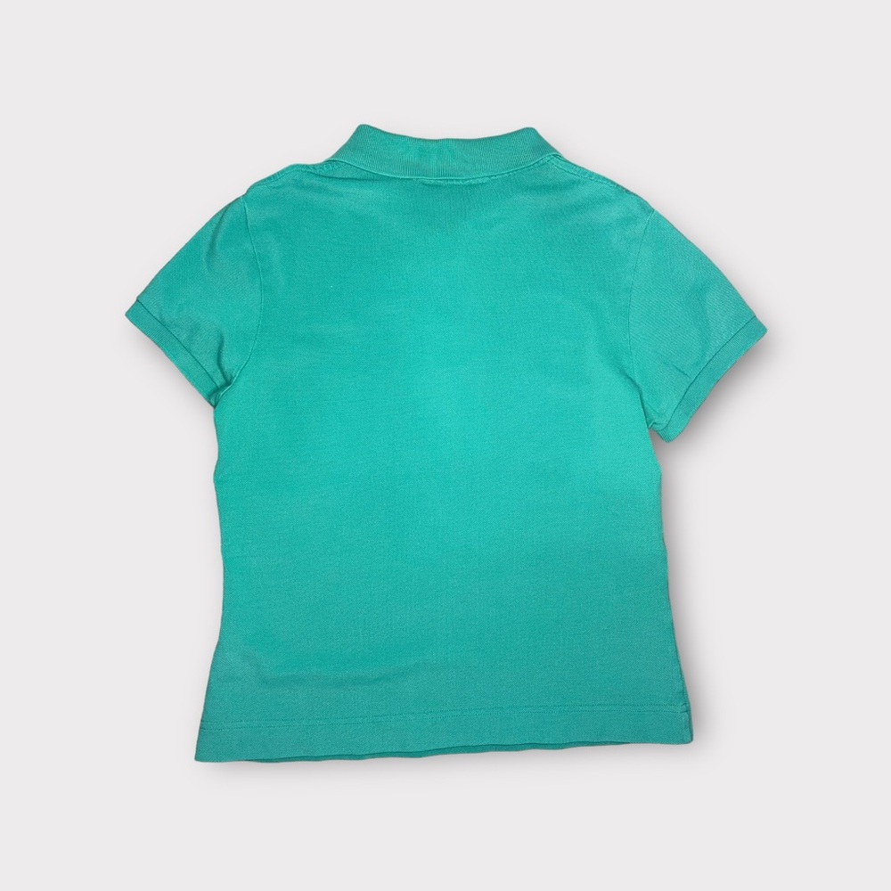 Lilly Pulitzer Green Pima Cotton Polo Top - Picture 3 of 3